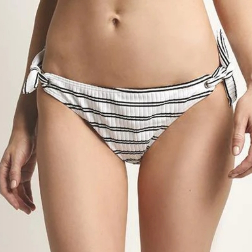 Seafolly Inka Stripe Hipster Side Tie Bikini Bottoms